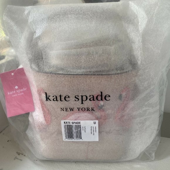 Kate Spade Pippa Flamingo by the Pool Bucket Bag - Picture 8 of 10